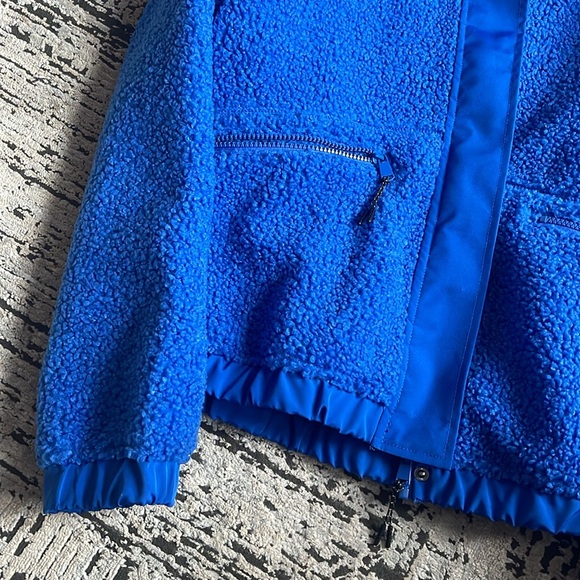 Womens Blue Fleece Jacket - Picture 2 of 3